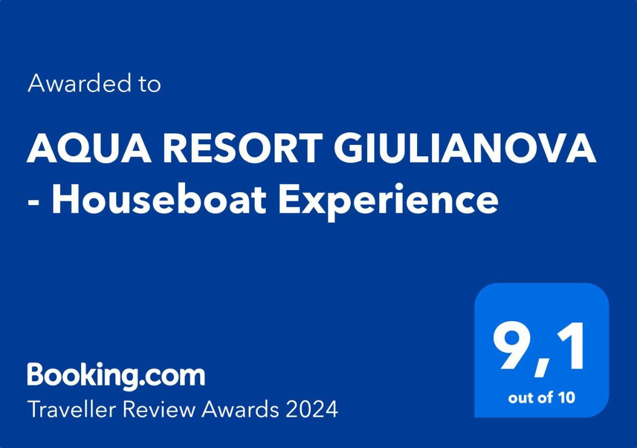 Aqua Resort Giulianova - Houseboat Experience Exteriér fotografie